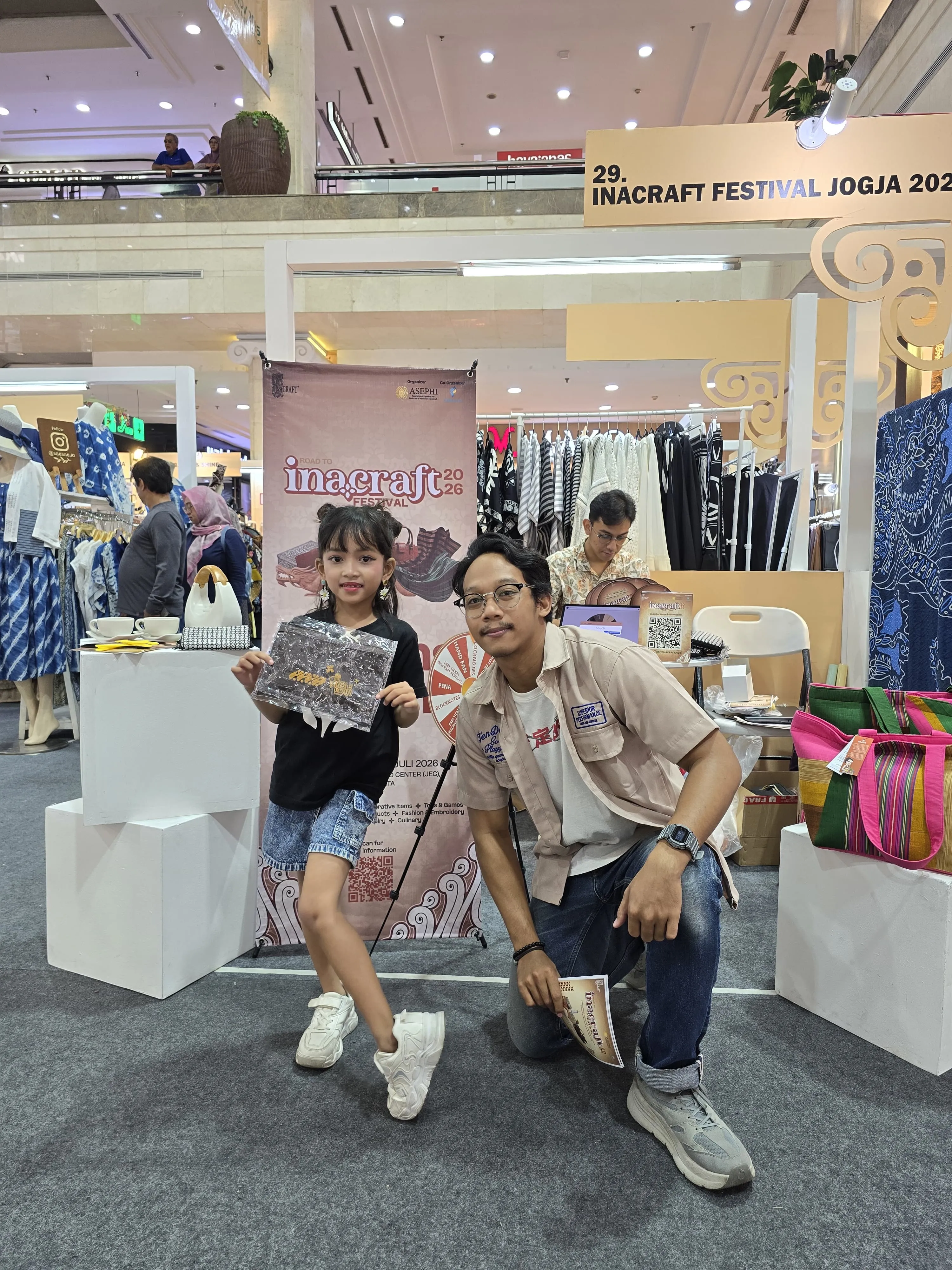 INACRAFT Open Promotion Booth di JCC