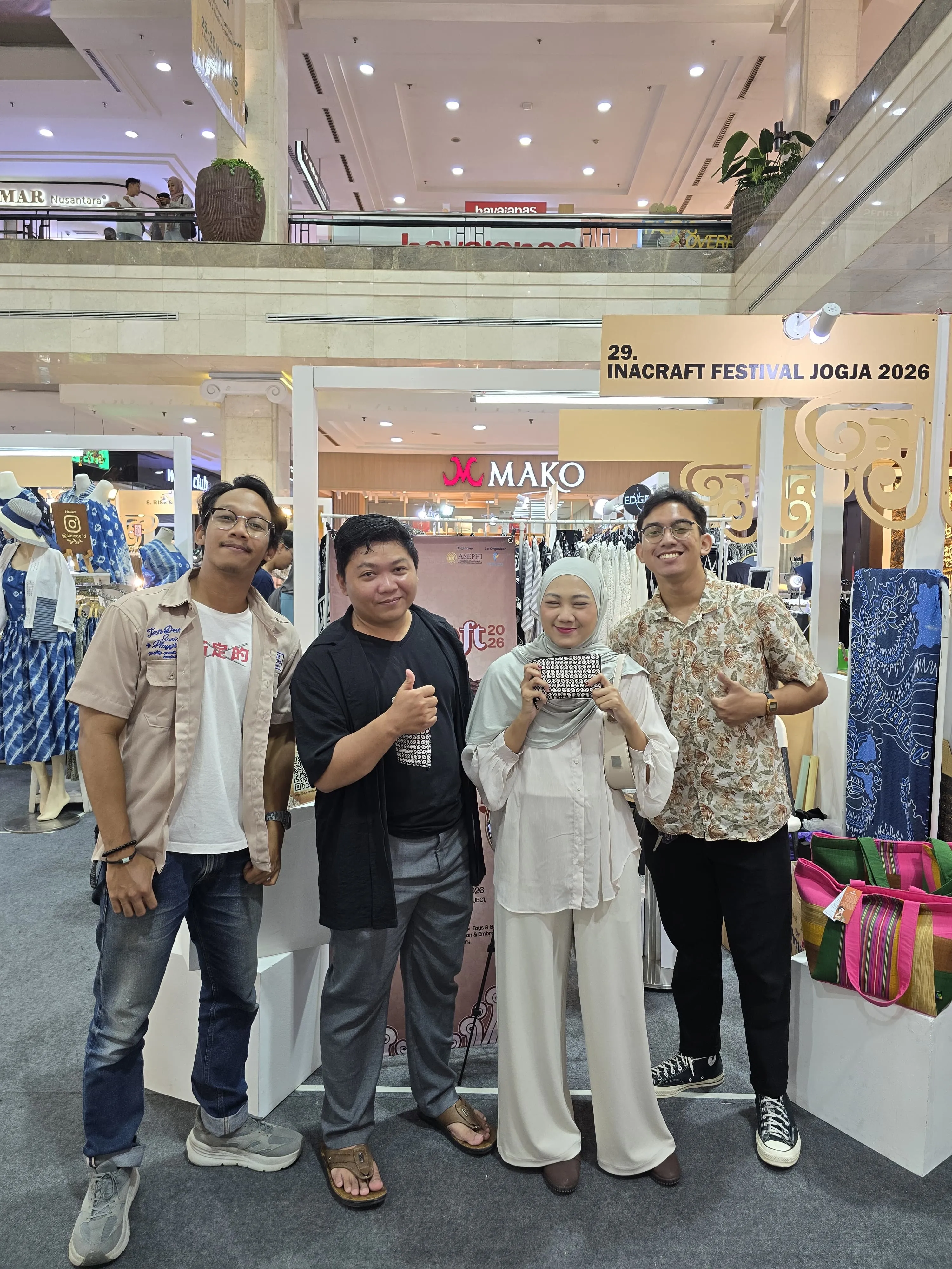 INACRAFT Open Promotion Booth di JCC