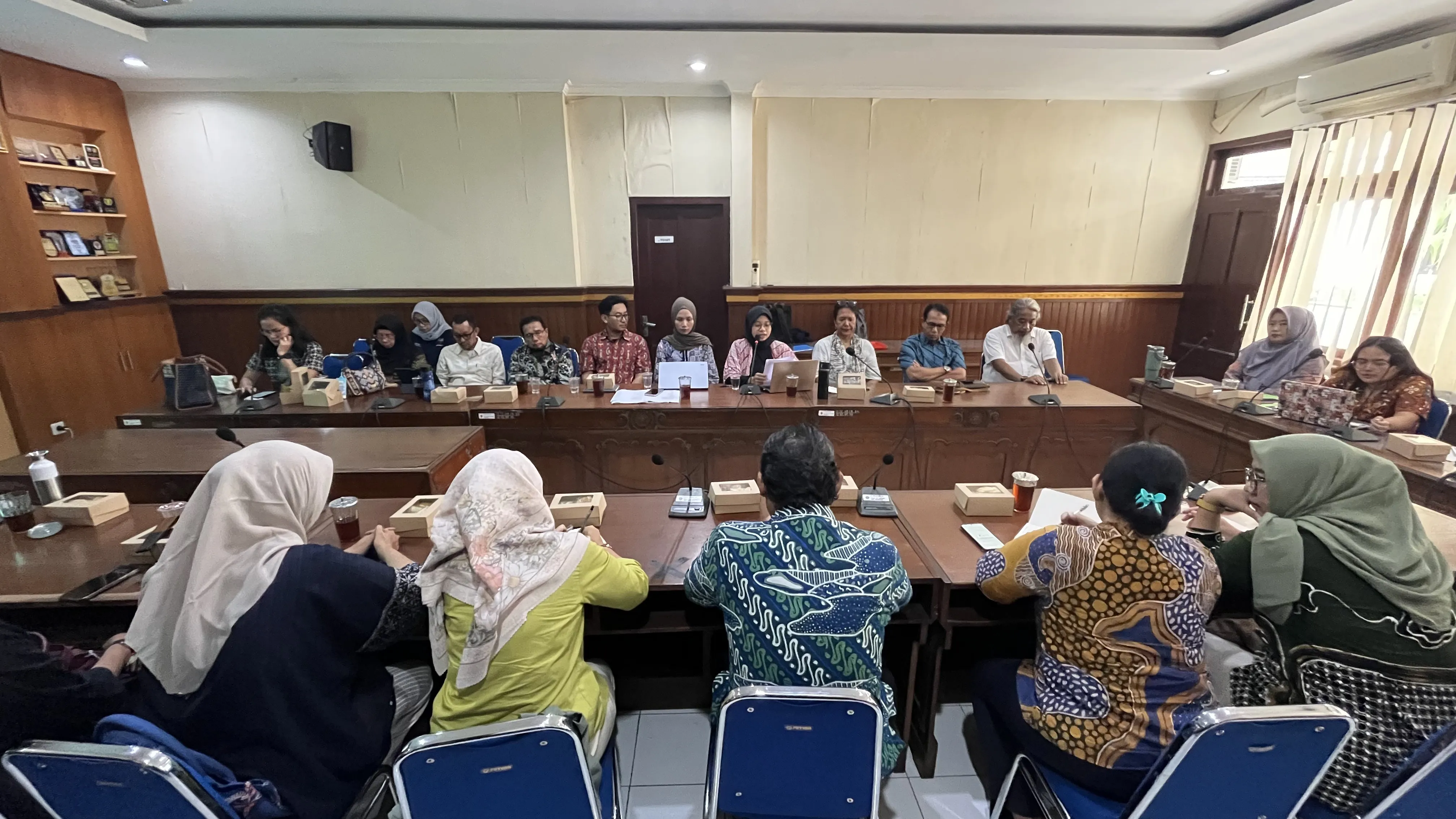 Pleno 1 dengan berbagai dinas dan instansi